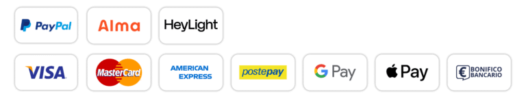 pagamenti accettati